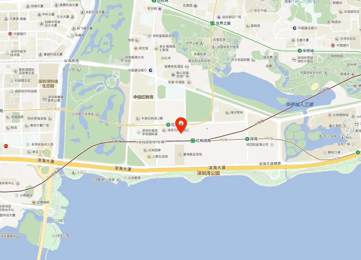 SIC深湾睿云中心地图位置